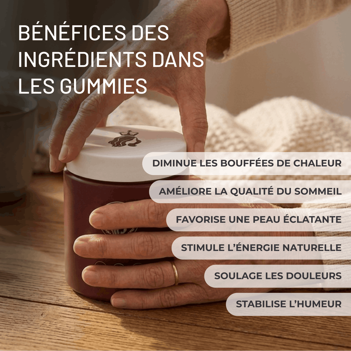Gummies - Équilibre Hormonal (douleurs)
