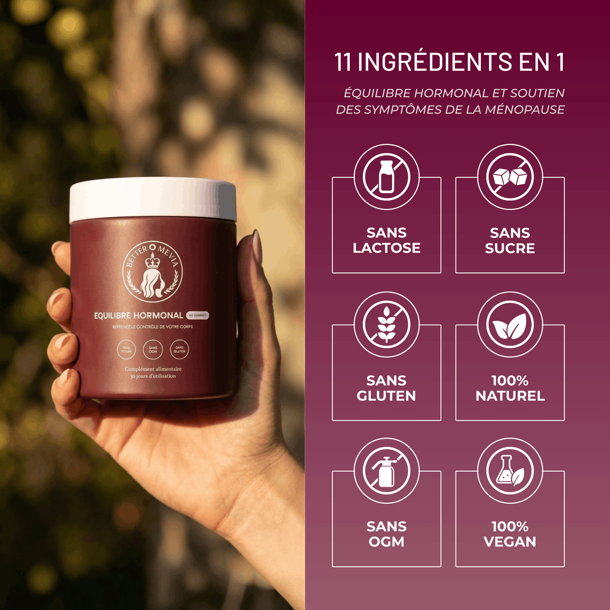 Gummies - Équilibre Hormonal (douleurs)